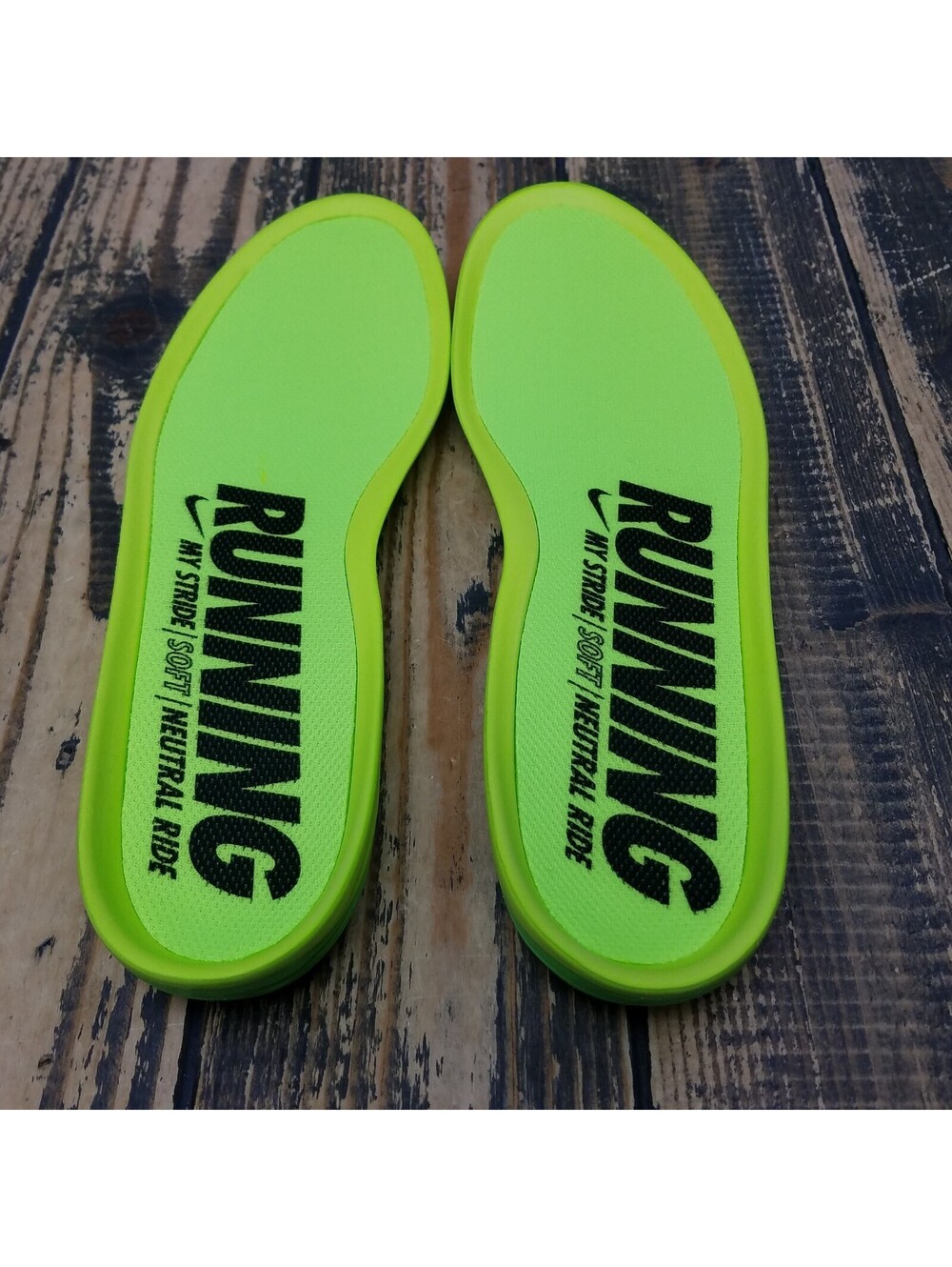 Nike Unisex My Stride SOFT Neutral Ride 706893-700 Men 6.5 Running Shoes Insoles